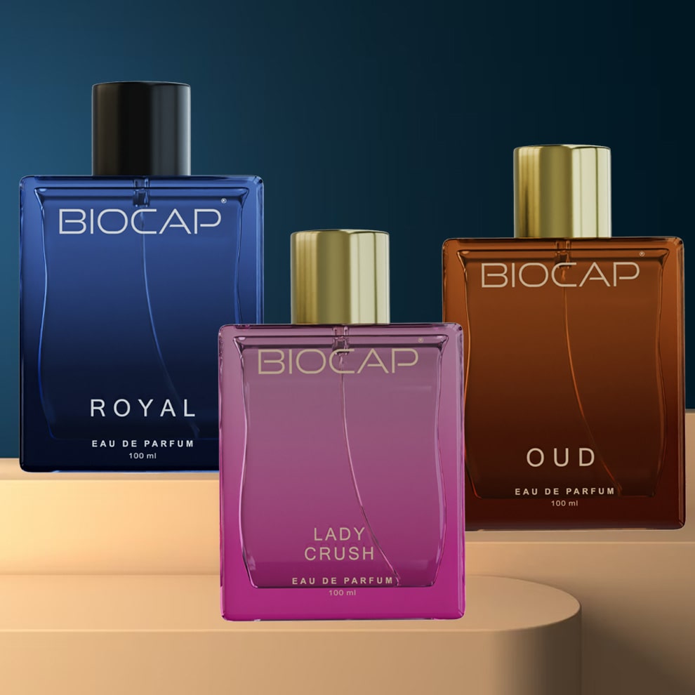 Biocap Lady Crush & Oud & Royal Perfumes Trio