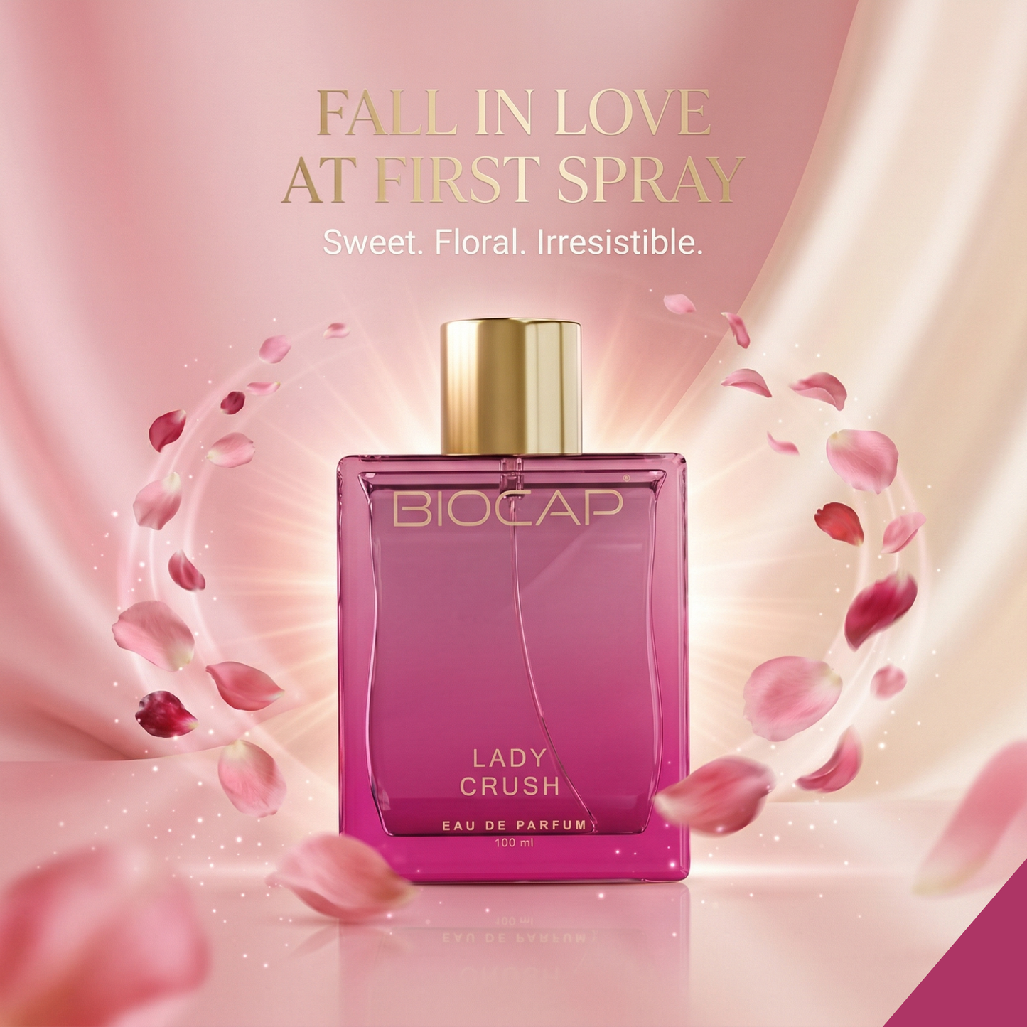 Biocap Fresh & Royal & Lady Crush Perfumes Trio