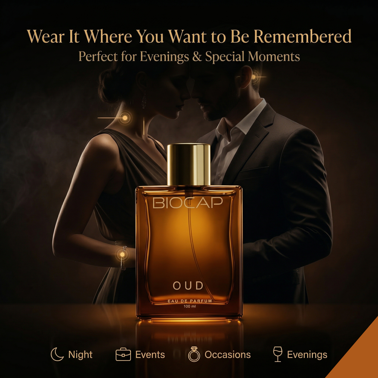 Biocap Fresh & Royal & Oud Perfumes Trio