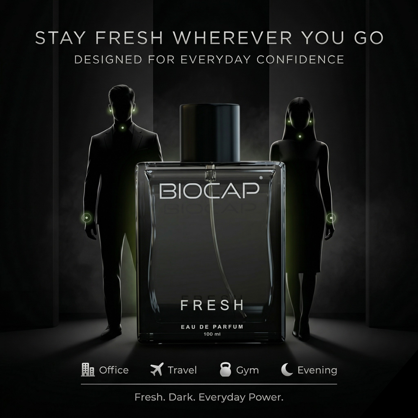 Biocap Fresh & Royal & Lady Crush Perfumes Trio