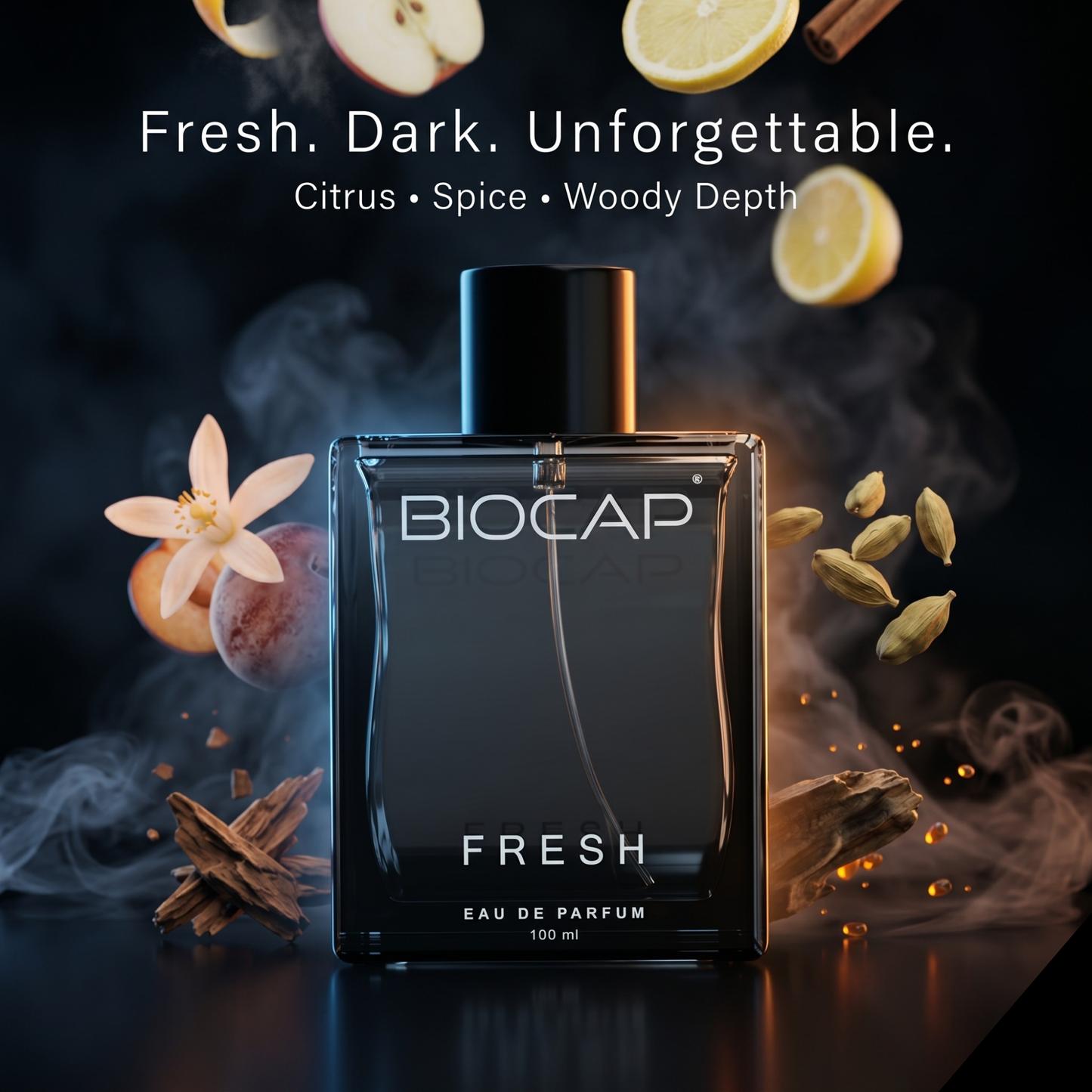 Biocap Fresh & Royal & Lady Crush Perfumes Trio